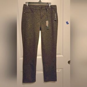 Liverpool Black And Brown Leopard Skinny Jeans